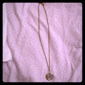 Coach gold necklace
